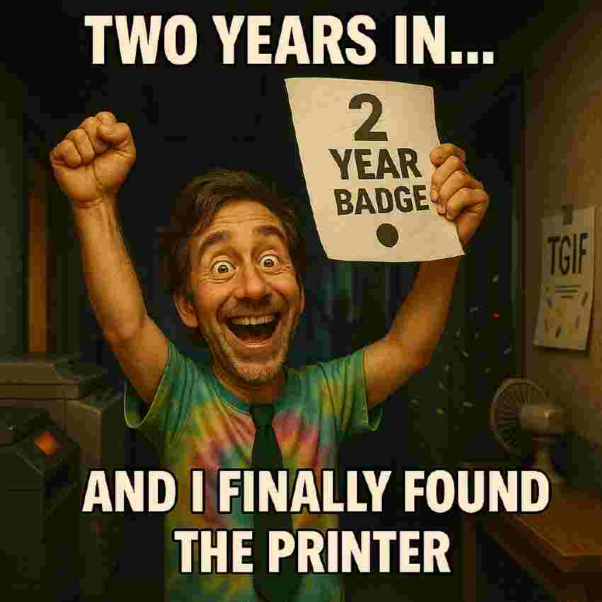 Happy 2 Year Work Anniversary Meme 3