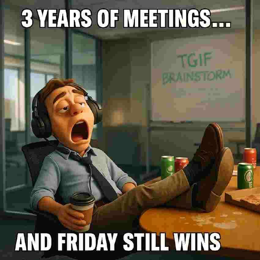 Happy 3 Year Work Anniversary Meme 4