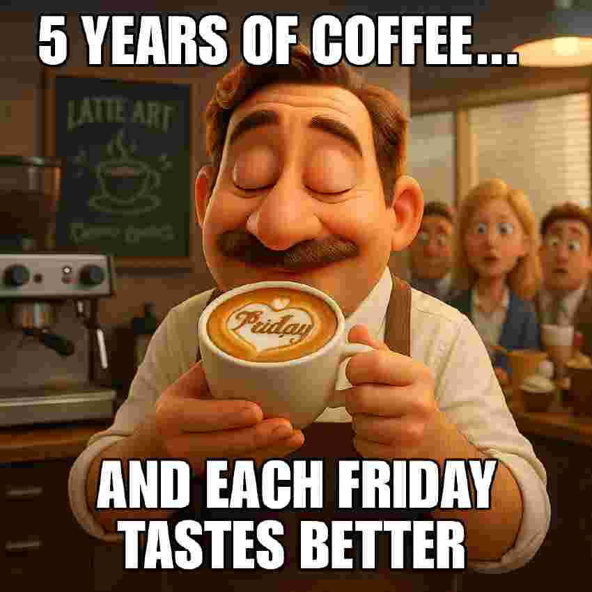 Happy 5 Year Work Anniversary Meme 9