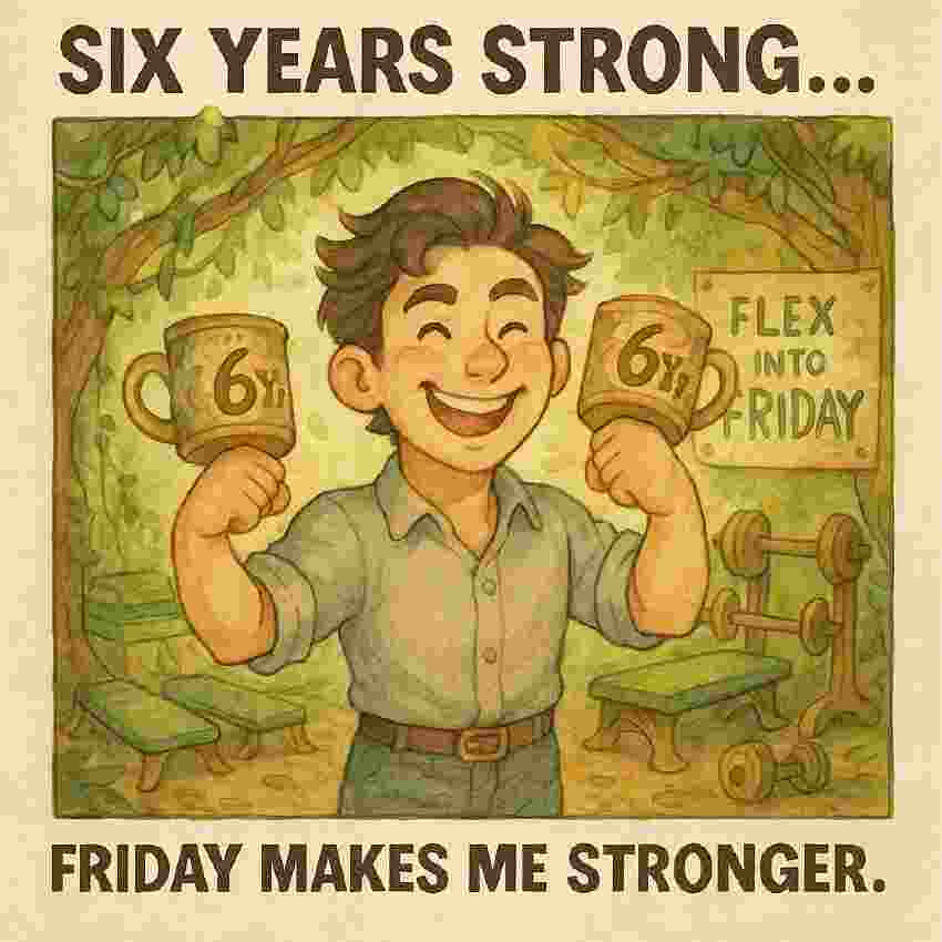 Happy 6 Year Work Anniversary Meme 9